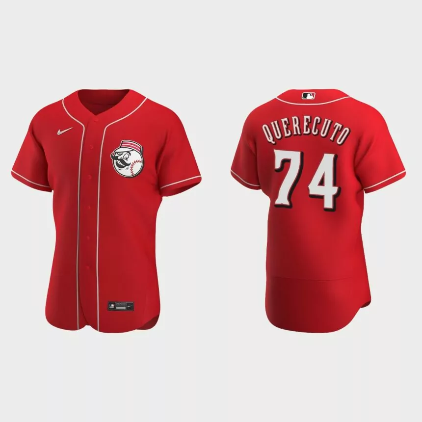 Juniel Querecuto Cincinnati Reds Authentic Jersey – Scarlet