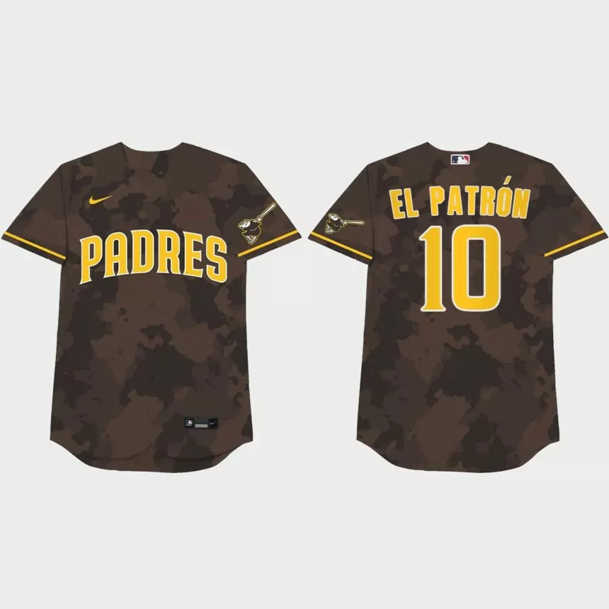 Jurickson Profar Nickname Padres 2021 Players’ Weekend El Patron Jersey – Camo
