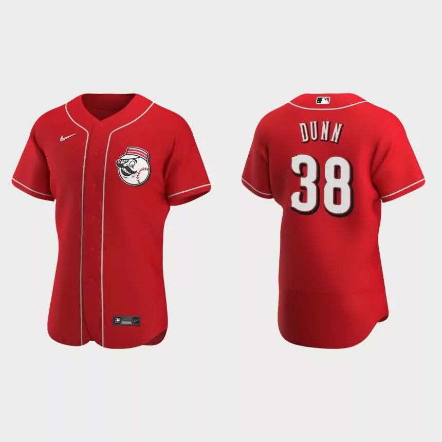 Justin Dunn Cincinnati Reds Authentic Jersey – Scarlet