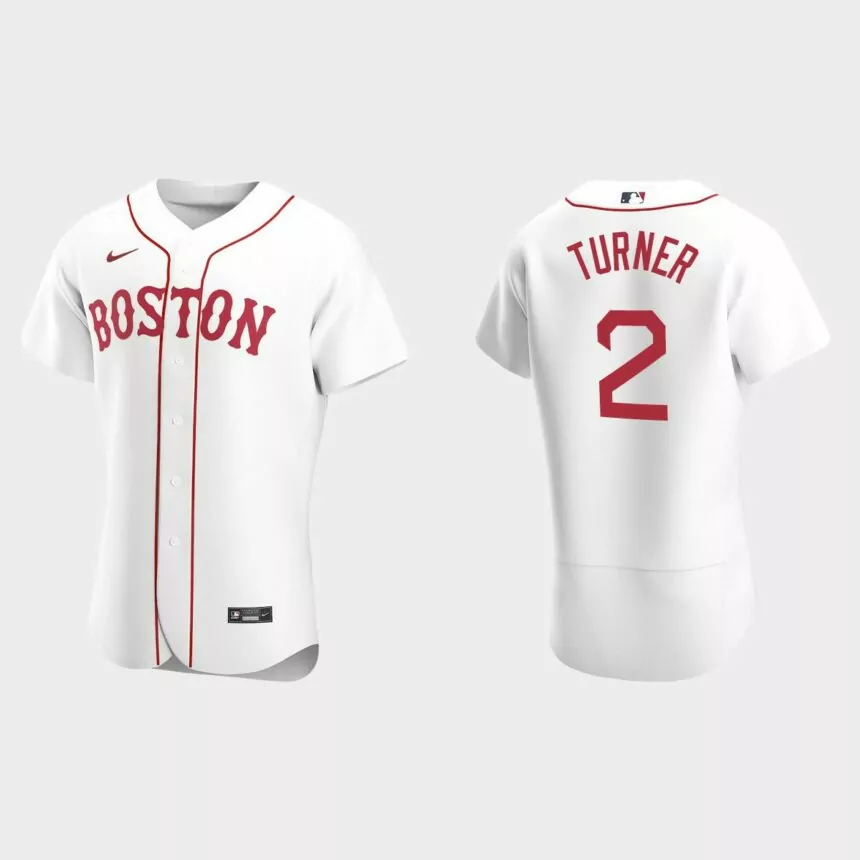 Justin Turner Boston Red Sox Authentic Alternate Jersey – White
