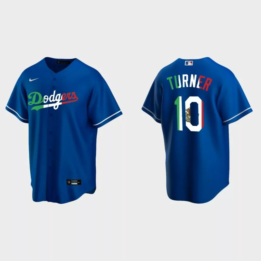 Justin Turner Los Angeles Dodgers Mexican Heritage Night Replica Jersey – Royal