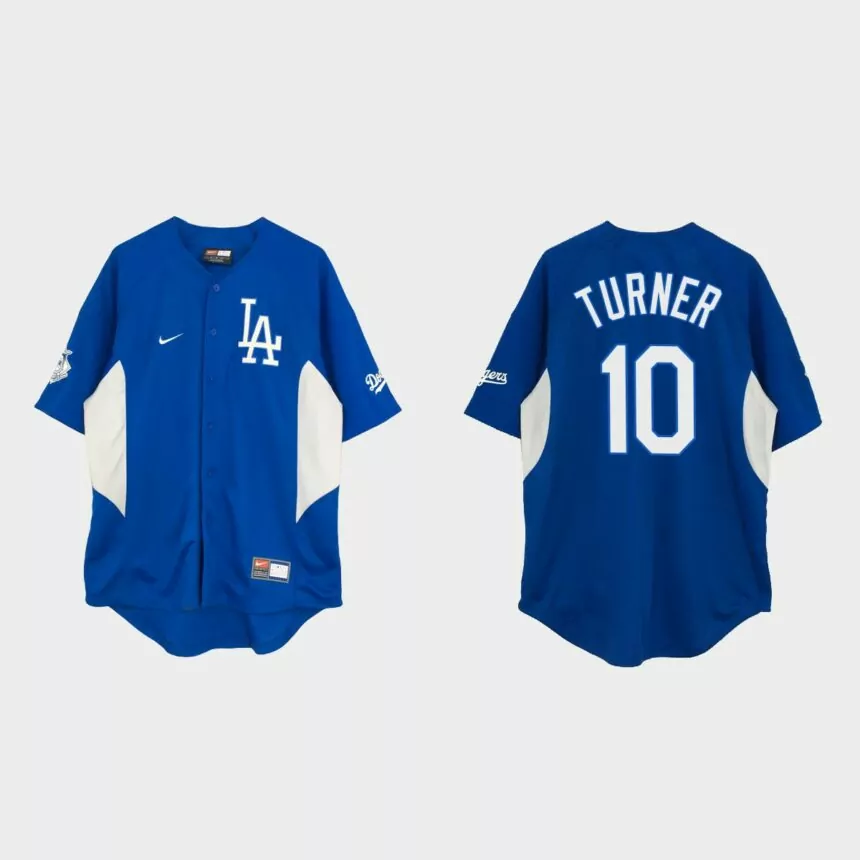 Justin Turner Los Angeles Dodgers Vintage Baseball Jersey – Royal
