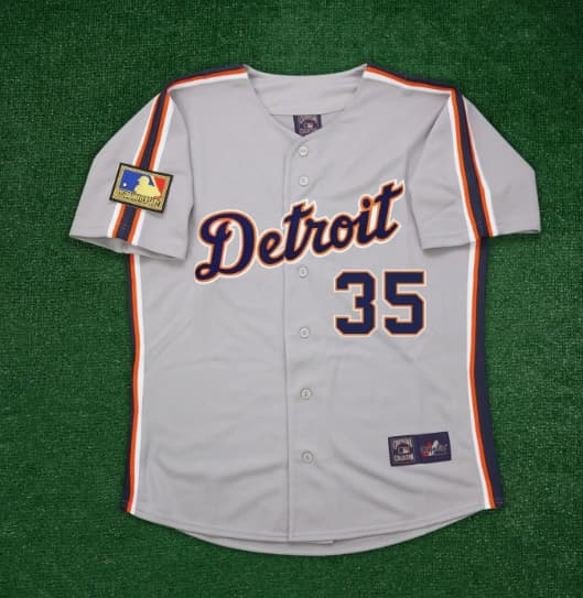 Justin Verlander 1994 Detroit Tigers Cooperstown AL 125th Men's Grey Road Jersey