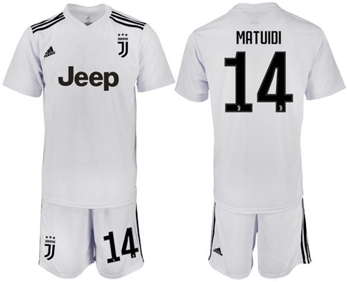 Juventus #14 Matuidi White Soccer Club Jersey