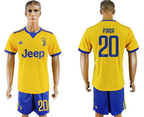 Juventus #20 Pjaca Away Soccer Club Jersey