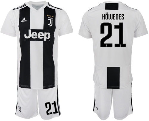 Juventus #21 Howedes Home Soccer Club Jersey