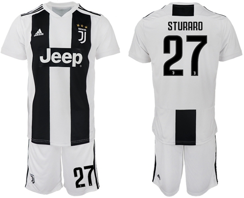 Juventus #27 Sturaro Home Soccer Club Jersey