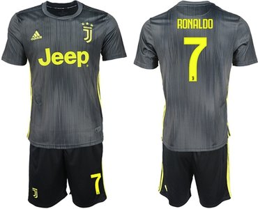 Juventus #7 Ronaldo Third Soccer Club Jersey