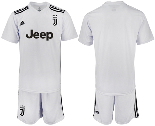 Juventus Blank White Soccer Club Jersey