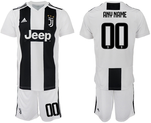 Juventus Personalized Home Soccer Club Jersey