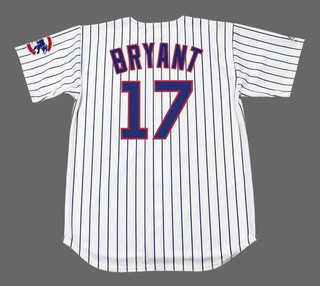 KRIS BRYANT Chicago Cubs Majestic Home Baseball Jersey