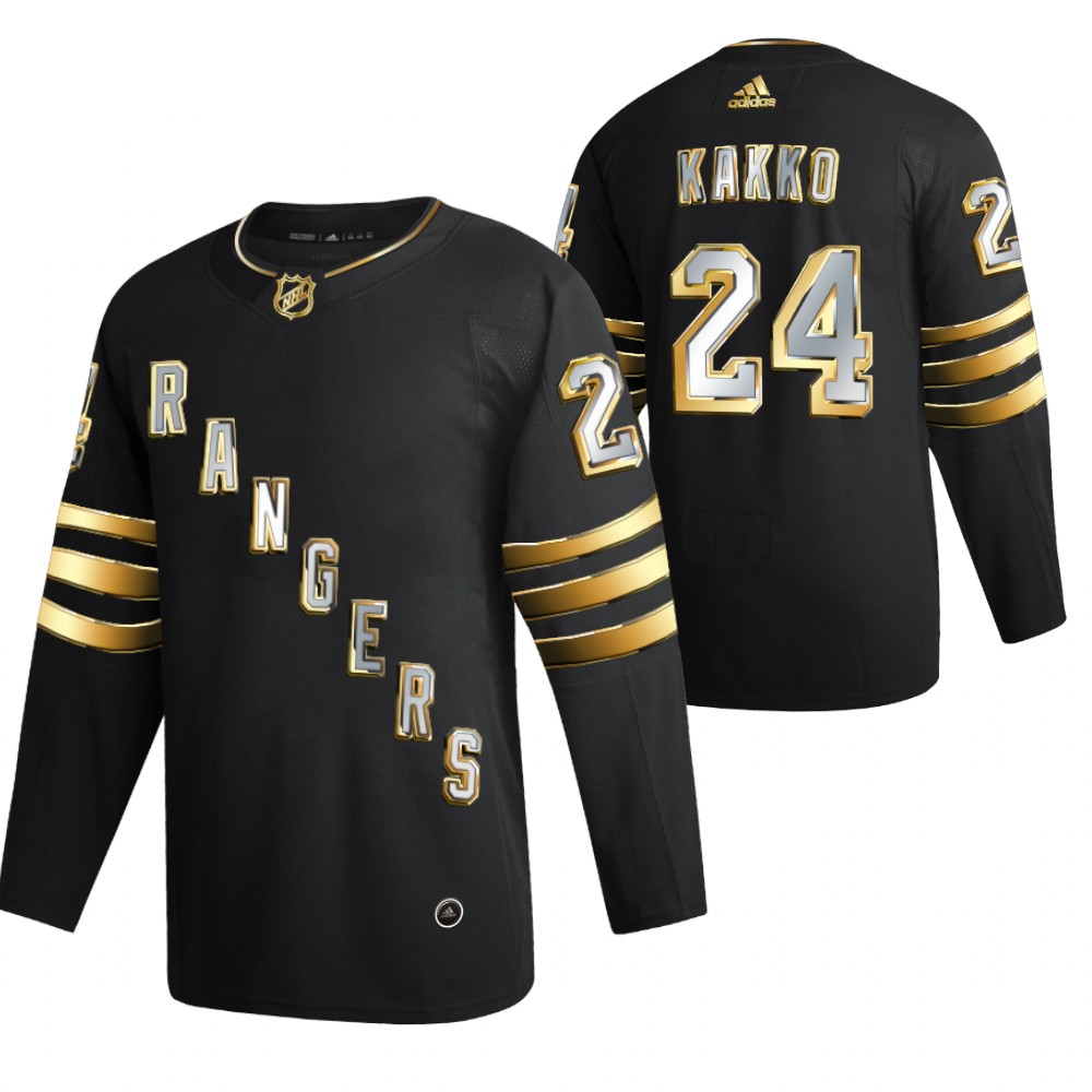 Kaapo Kakko New York Rangers Black 2021 Golden Edition Jersey Limited Authentic