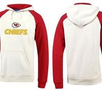 Kansas City Chiefs Authentic Logo Pullover Hoodie White & Red