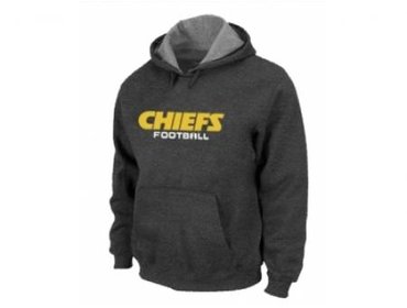 Kansas City Chiefs Authentic font Pullover Hoodie D.Grey