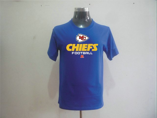 NEW NFL Kansas City Chiefs Big & Tall Critical Victory T-Shirt Blue