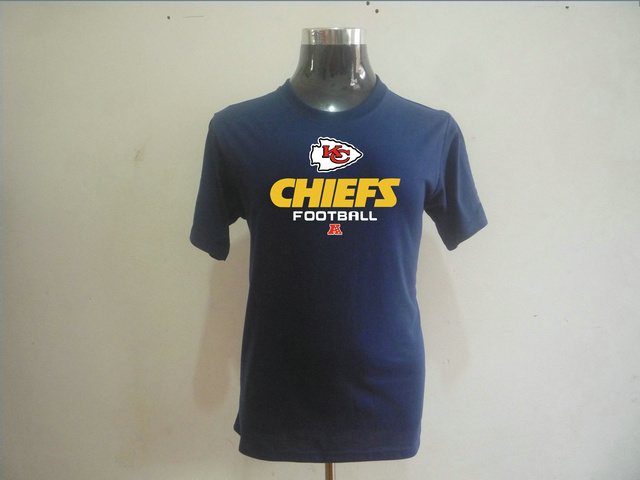 NEW NFL Kansas City Chiefs Big & Tall Critical Victory T-Shirt D.blue