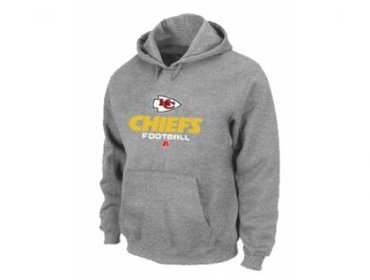 Kansas City Chiefs Critical Victory Pullover Hoodie Grey