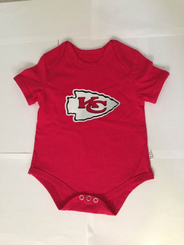 Kansas City Chiefs Infant Creeper Set - Red