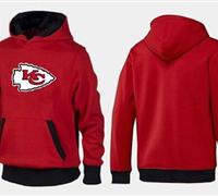 Kansas City Chiefs Logo Pullover Hoodie Red & Black