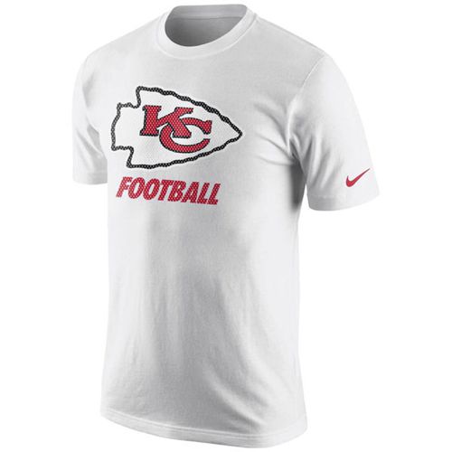 Kansas City Chiefs Nike Facility T-Shirt White