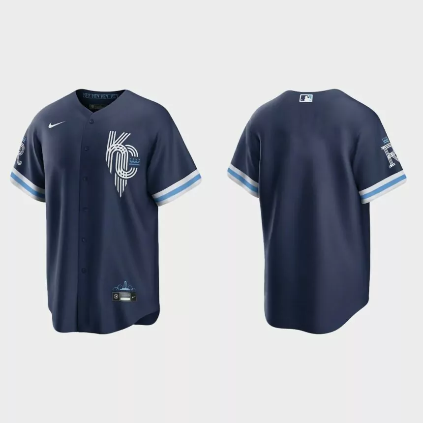 Kansas City Royals 2022 City Connect Replica Jersey – Navy
