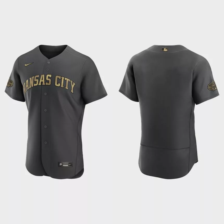 Kansas City Royals 2022 MLB All-Star Game Authentic Jersey – Charcoal