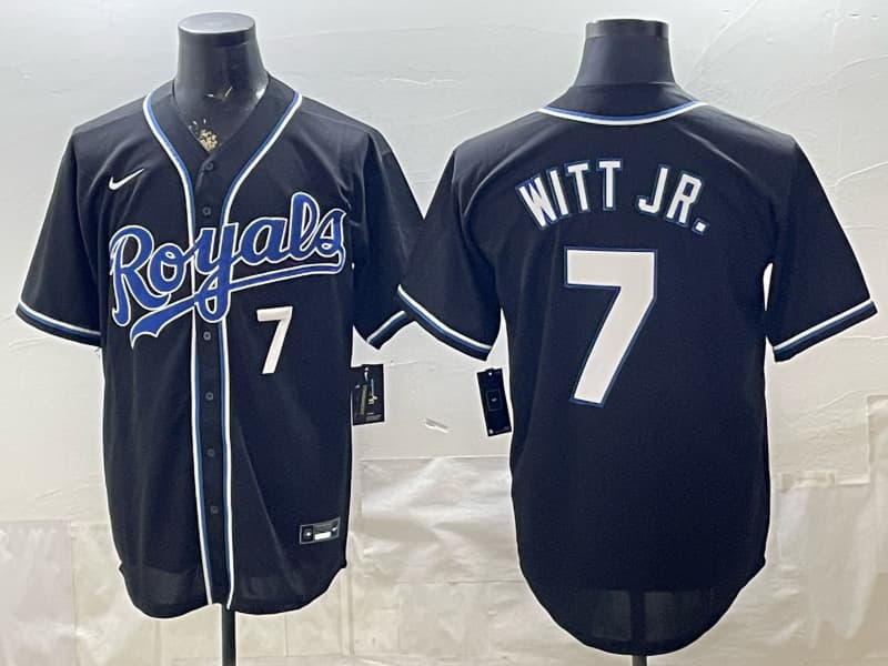 Kansas City Royals 2026 City Connect Vapor Premier Limited  Jersey - All Stitched Bobby Witt Jr.7