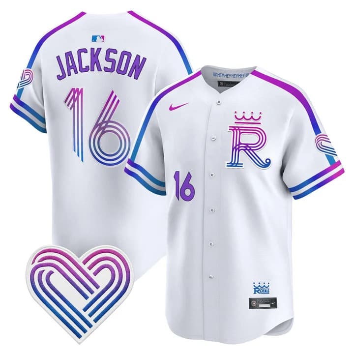 Kansas City Royals 2026 City Connect Vapor Premier Limited Jersey - All Stitched Bo Jackson  16
