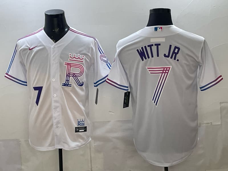 Kansas City Royals 2026 City Connect Vapor Premier Limited Jersey - All Stitched Bobby Witt Jr.7
