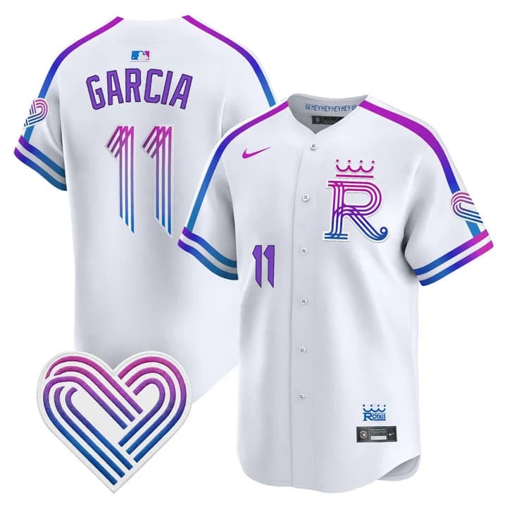 Kansas City Royals 2026 City Connect Vapor Premier Limited Jersey - All Stitched Maikel Garcia  11