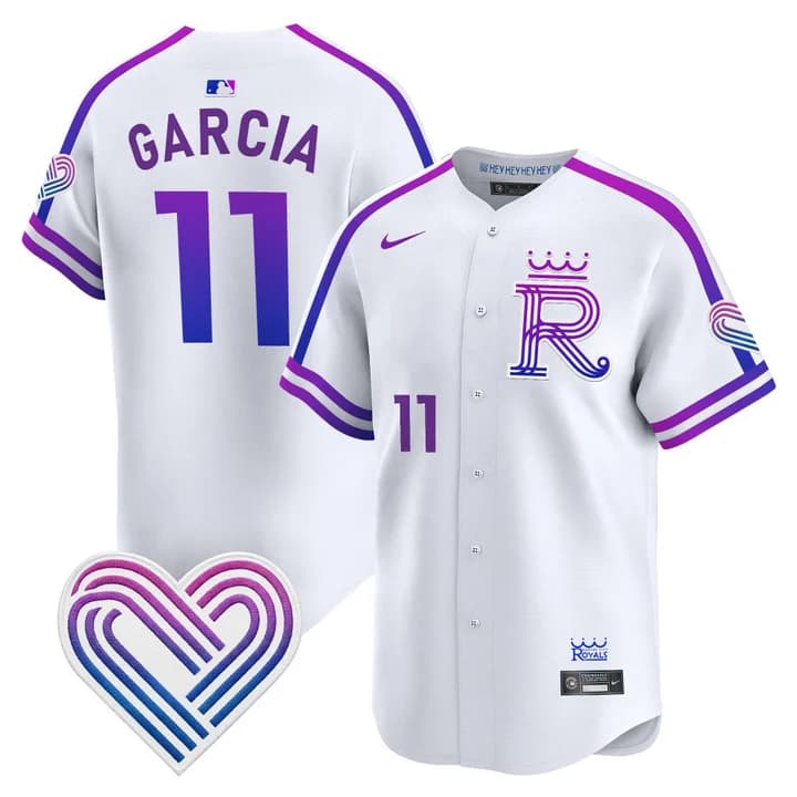 Kansas City Royals 2026 City Connect Vapor Premier Limited Jersey - All Stitched Maikel Garcia