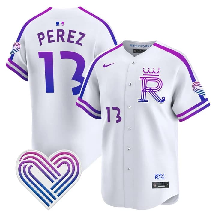 Kansas City Royals 2026 City Connect Vapor Premier Limited Jersey - All Stitched Salvador Perez