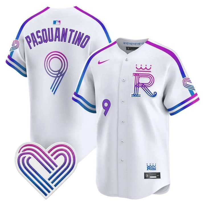 Kansas City Royals 2026 City Connect Vapor Premier Limited Jersey - All Stitched Vinnie Pasquantino  9