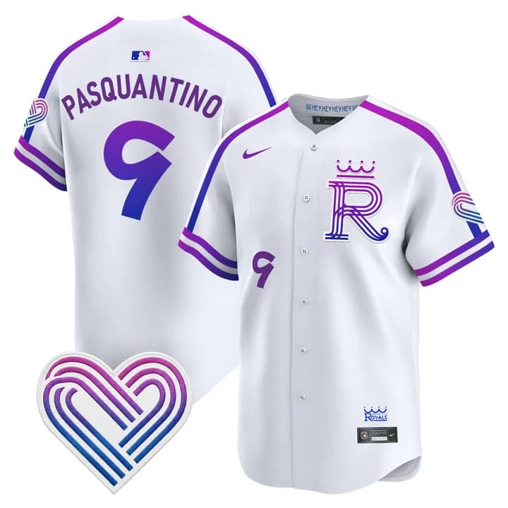 Kansas City Royals 2026 City Connect Vapor Premier Limited Jersey - All Stitched Vinnie Pasquantino