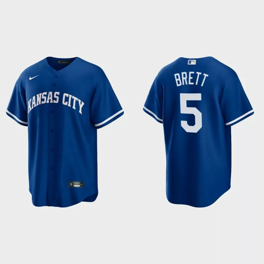 Kansas City Royals George Brett Replica Alternate Jersey – Royal