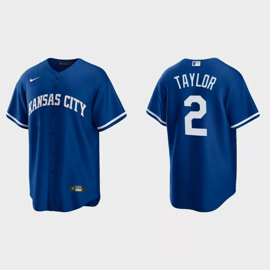 Kansas City Royals Michael Taylor Replica Alternate Jersey – Royal
