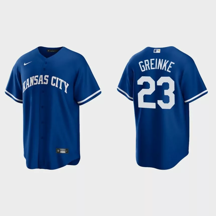 Kansas City Royals Zack Greinke Replica Alternate Jersey – Royal