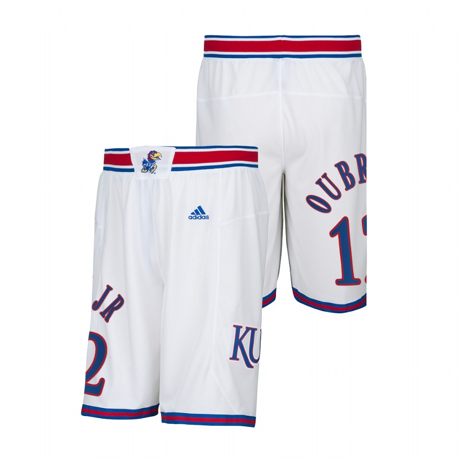 Kansas Jayhawks Kelly Oubre Jr. White Men College Basketball Alumni Shorts