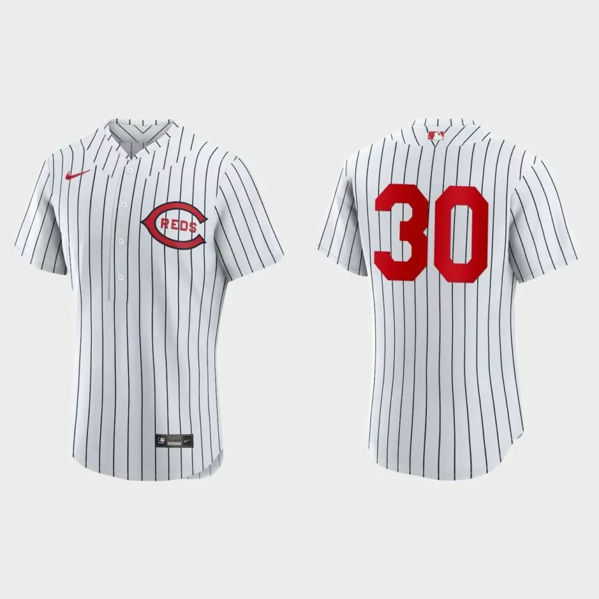 Ken Griffey Jr Cincinnati Reds 2022 Field of Dreams Authentic Jersey – White