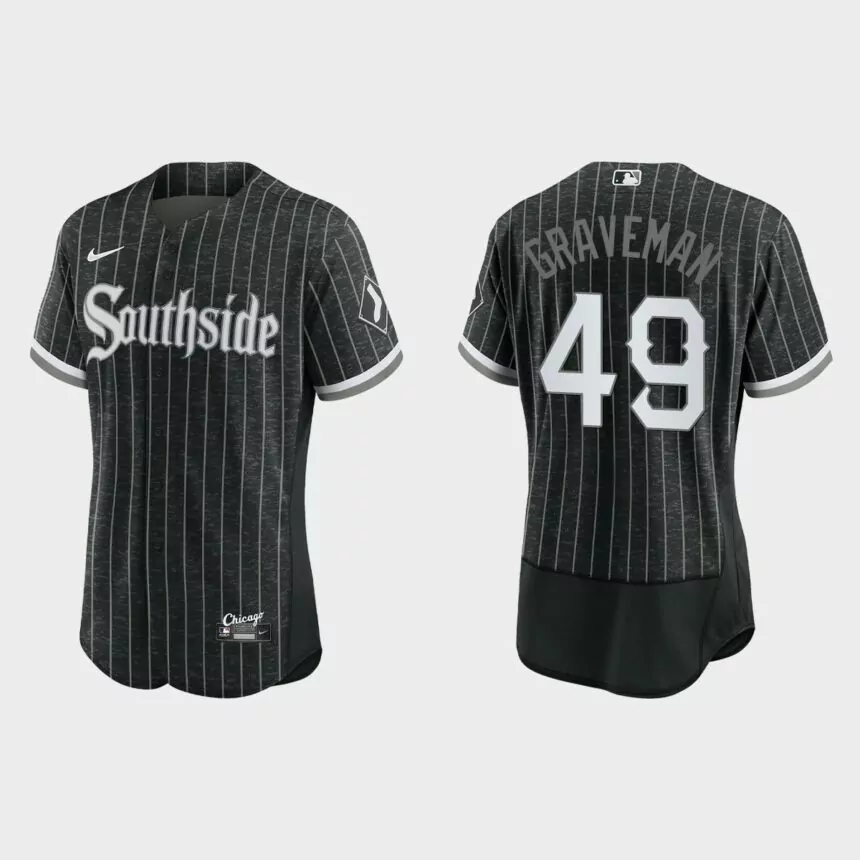 Kendall Graveman Chicago White Sox City Connect Authentic Jersey – Black