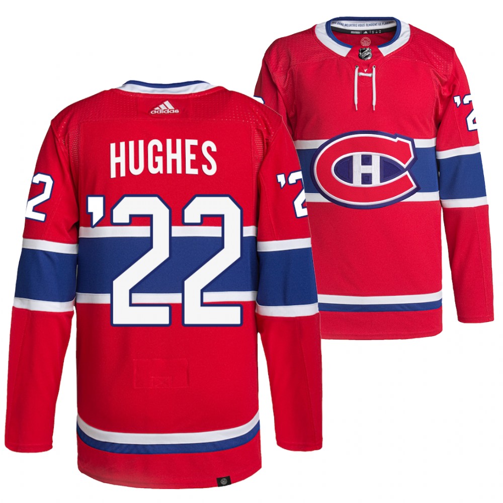 Kent Hughes Montreal Canadiens Red 18th GM Authentic Jersey