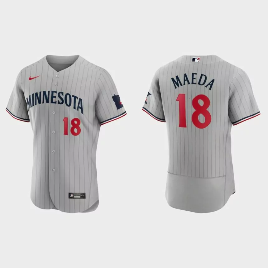 Kenta Maeda Minnesota Twins 2023 Authentic Jersey – Gray