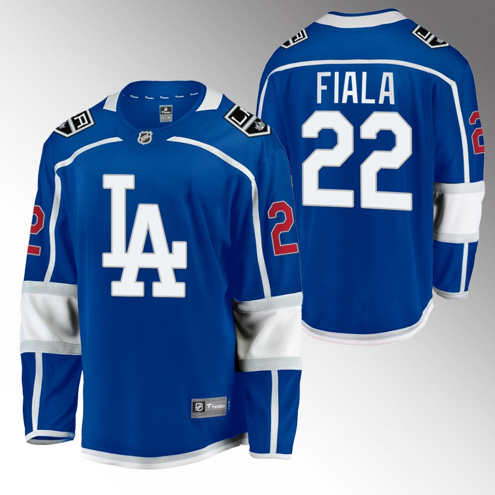 Kevin Fiala Kings LA Kings Night Jersey Royal Exclusive