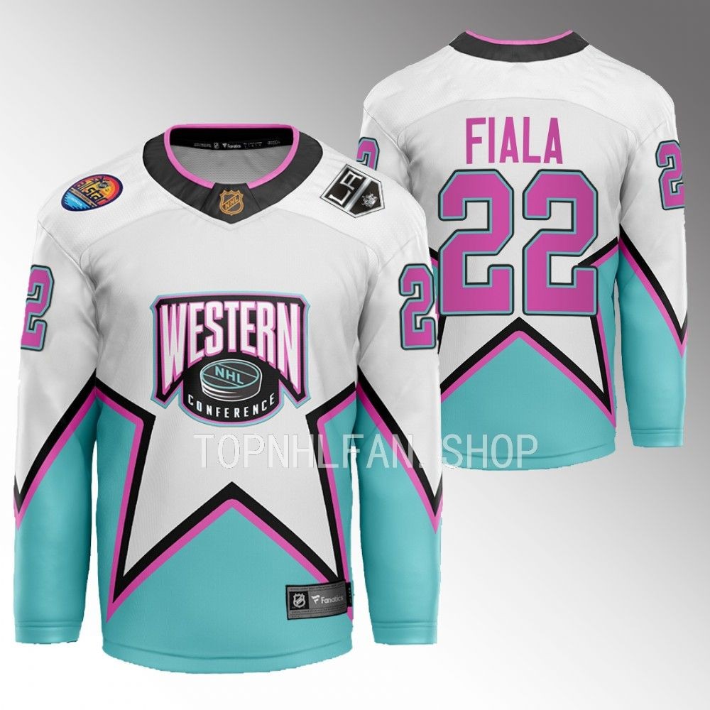 Kevin Fiala Los Angeles Kings Jersey 2023 NHL All-Star White Western Conference