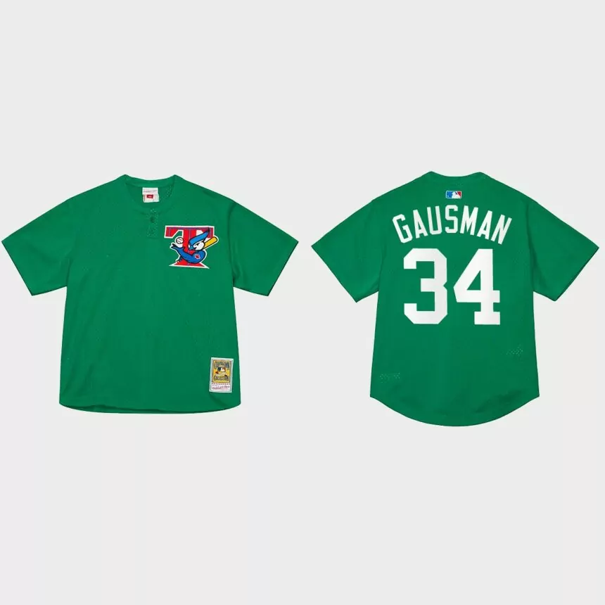 Kevin Gausman Toronto Blue Jays St. Patrick’s Day Authentic Jersey – Green