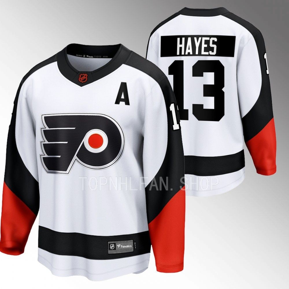 Kevin Hayes Flyers Special Edition 2.0 White Jersey Breakaway