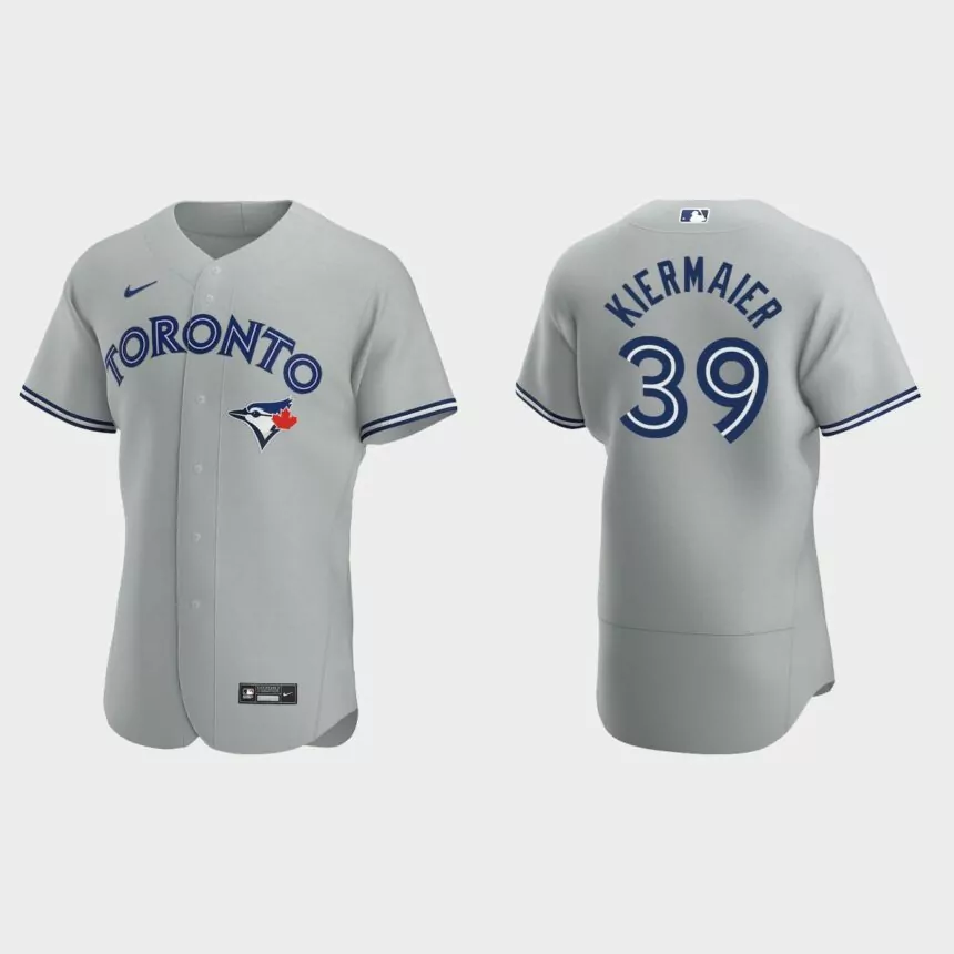 Kevin Kiermaier Toronto Blue Jays Authentic Road Jersey – Gray