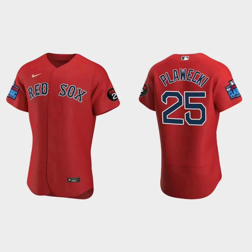Kevin Plawecki Boston Red Sox 2022 Little League Classic Authentic Jersey – Red