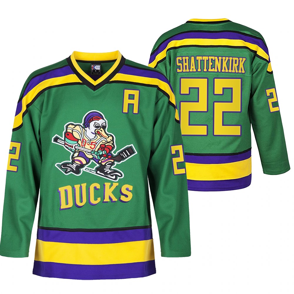 Kevin Shattenkirk Anaheim Ducks Heritage Classic Green Limited Edition Jersey