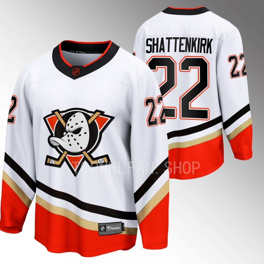 Kevin Shattenkirk Anaheim Ducks Jersey Special Edition 2.0 White 2022 Breakaway